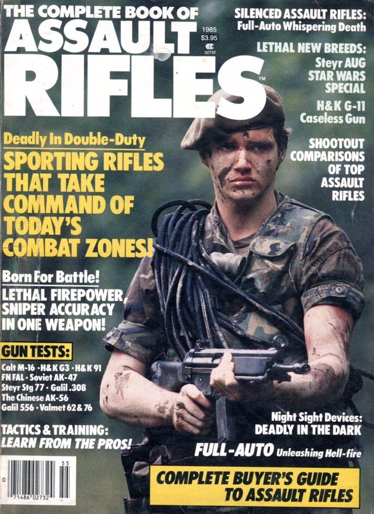 The Complete Book of Assault Rifles magazine from 1986.